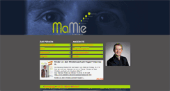 Desktop Screenshot of mamie.de